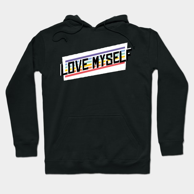 Love yourself Hoodie by LR_Collections